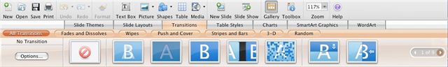 Office 2008 Mac Toolbar